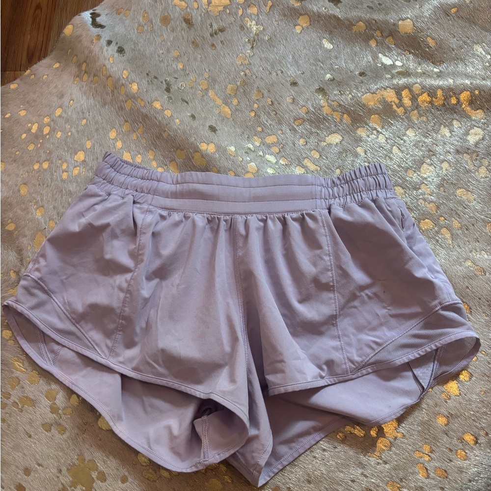 Lululemon Athletica Purple Athletic Shorts Lightweight Performance